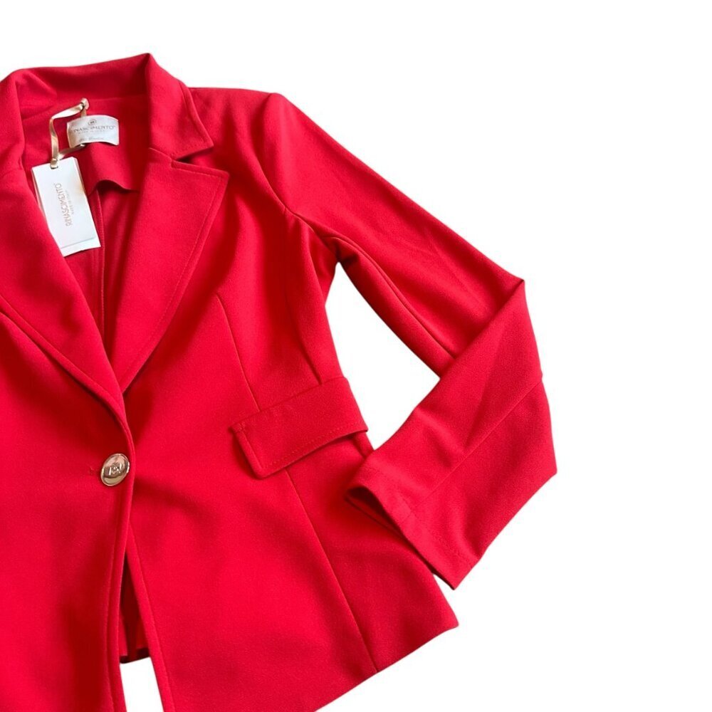 Rinascimento Giacca One-Button Closure Jacket Bla… - image 5